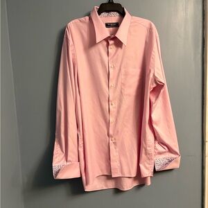Elegant Pink Dress Shirt for Men